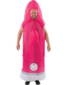 Déguisement gode gonflable adulte