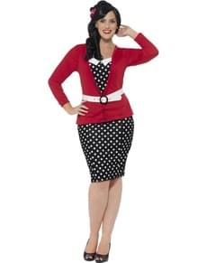 Fato de rapariga pin up para mulher