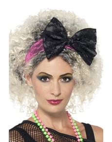 Bandeau cheveux années 80 femme