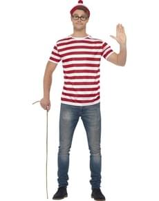 Disfraz Dónde Está Wally para hombre