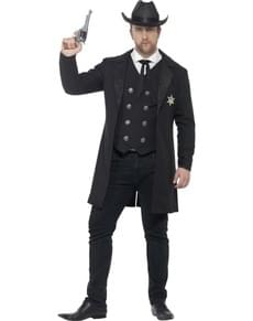 Maskeraddräkt sheriff för honom