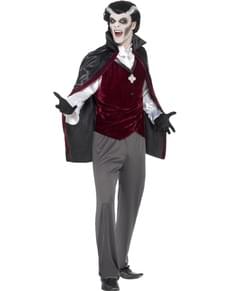 Man's Velvet Vampire Costume