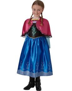 Frost Anna Kostume Deluxe til børn