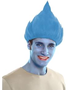 blue troll wig