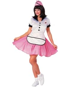 Costume da camerieira vanitosa anni 50 per donna