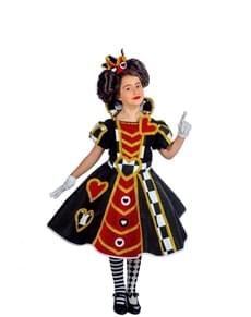 Fato de Rainha com coração para menina