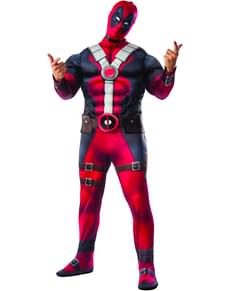 Déguisement Deadpool deluxe homme grande taille