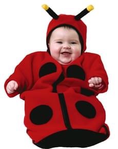 Fato de bebé joaninha