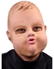 Masque poupée bébé grosses joues adulte
