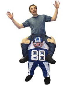 Kostium włąśnie strzeliłem touchdown Carry Me dla dorosłych