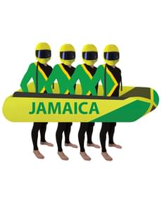 Jamaican Bobsleigh Costume for Four People