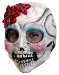 Latexová maska pro dospělé Lady Catrina
