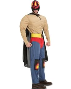 Fato de lutador mexicano para adulto