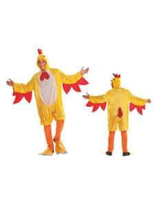 Disfraz de gallo de corral para adulto
