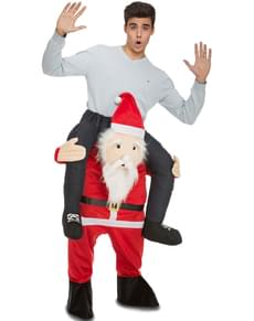 Ενήλικες με μεταφέρουν Santa Costume