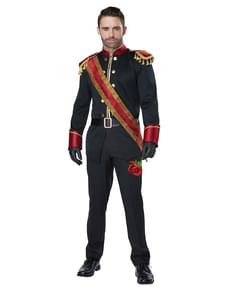 Déguisement prince charmant bleu marine homme