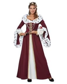 Disfraz de reina majestuosa para mujer