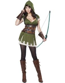 Large Sexy Archer costume for women