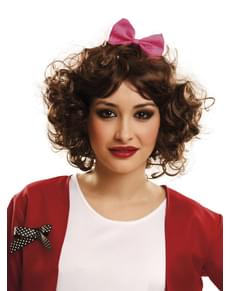 Peruca de rapariga anos 60 para mulher