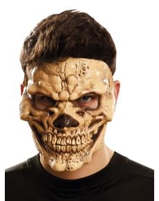 Máscara de calavera siniestra para adulto
