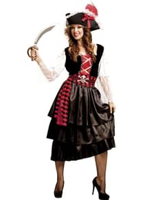 Kostium skromna piratka damski