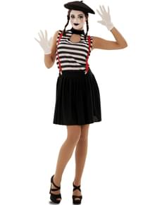 Women's Expressive Mime Costume