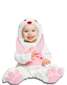 Baby Bunny με μεγάλο κοστούμι ροζ αυτιών