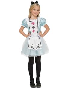 Fato de Alice na maravilha para menina