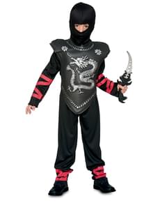 Costum de Ninja al negurii pentru băiat