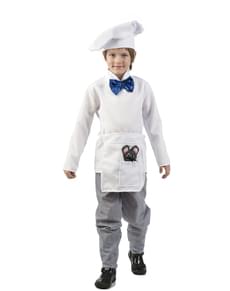 Fato de chef elegante para menino