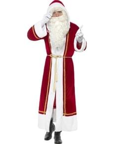 Fato de Pai Natal agasalhado para homem