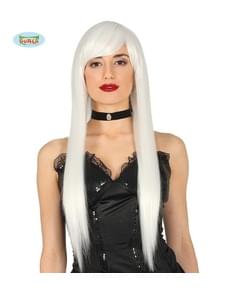 Бела глатка перика за жене