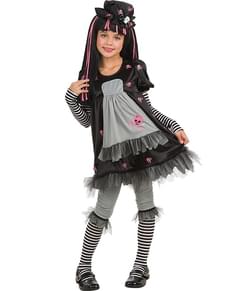 Fato de gothic girl Black Dolly