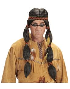 Adults' Sitting Bull Indian wig