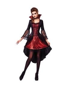 Elegant sexet vampyr kostume til kvinder