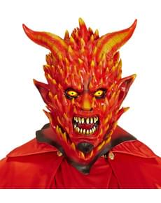 Duivel in vlammen masker voor volwassenen