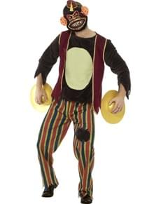 Déguisement singe percussionniste zombie adulte
