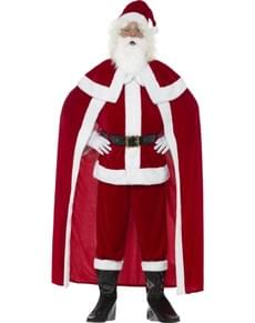 Déguisement Père Noël avec cape homme