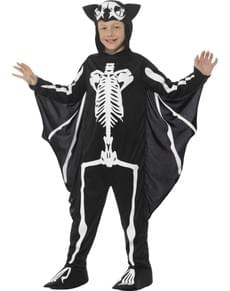 Kids bat skeleton costume