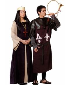 Kostüm Dame aus dem Mittelalter