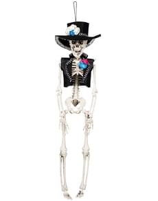 Lógó El Flaco mexikói csontváz figura