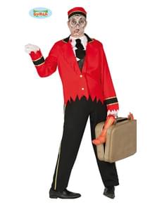 Costum majordom zombie pentru bărbat