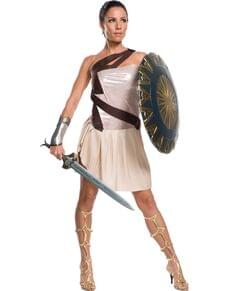 Wonder Woman strandkamps plus size kostume til kvinder