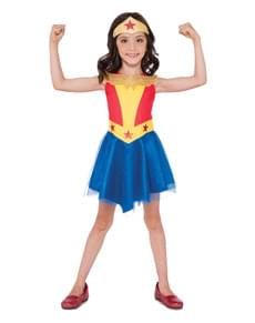 Costume da Wonder Woman DC Super Hero Girls per bambina