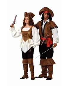 Herrenkostüm Luxus Pirat