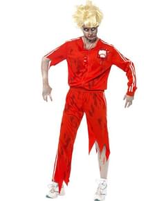 Costume da professoressa di ginnastica zombie