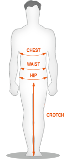 Size guide: Hombre