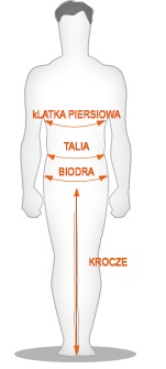 Tabela rozmiarów Funidelia: Hombre