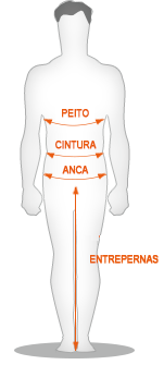 Guia de tamanhos Funidelia: Hombre