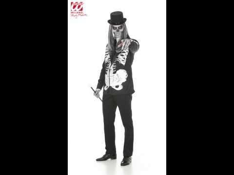 Mens Mr Skeleton Costume